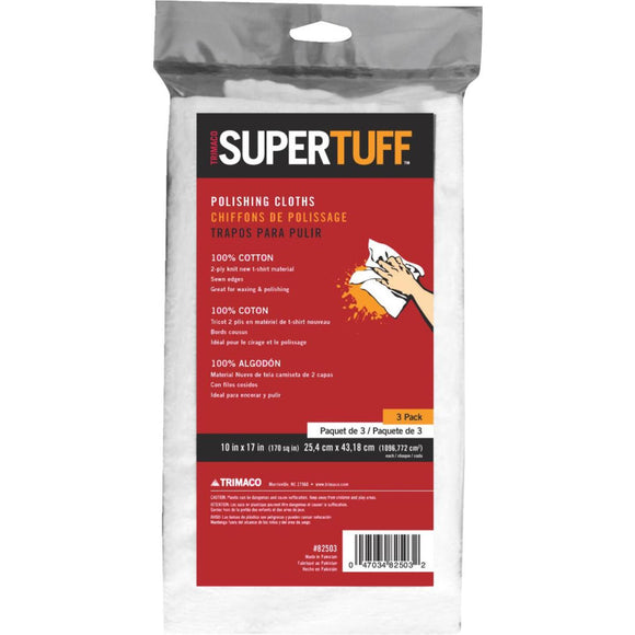 Trimaco Supertuff Polishing Cloth (3 Count)