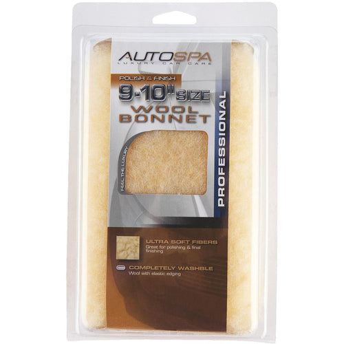 Auto Spa 9 To 10 Washable Wool Polishing Bonnet