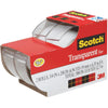 3M Scotch 3/4 In. x 250 In. Transparent Tape (2-Pack)