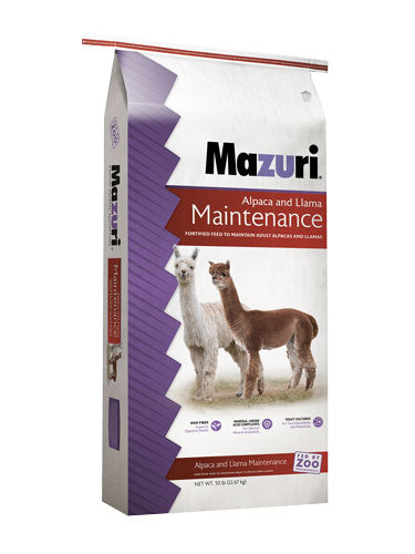 Mazuri® Alpaca & Llama Maintenance Diet