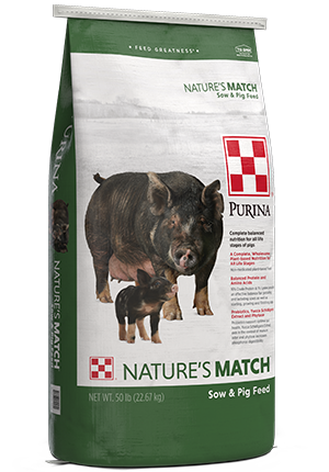 Purina Nature’s Match® Sow & Pig Complete