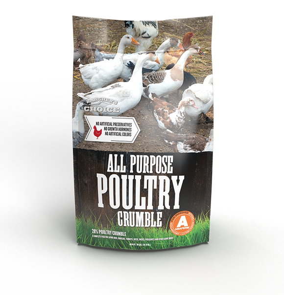 Rancher's Choice 28% All Purpose Poultry Crumble