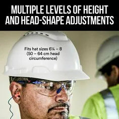 3M™ SecureFit™ Hard Hat Vented Cap Style with Ratchet Adjustment
