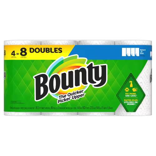 Bounty Select-A-Size Sheets