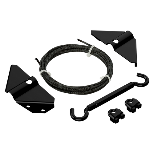 National Hardware Anti-Sag Gate Kit, Black