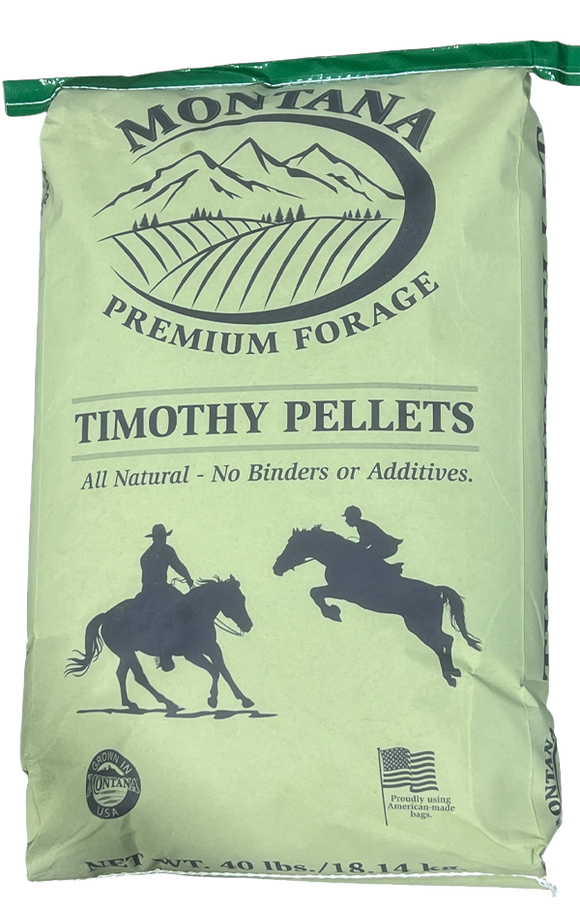 Montana Premium Forage Timothy Pellets