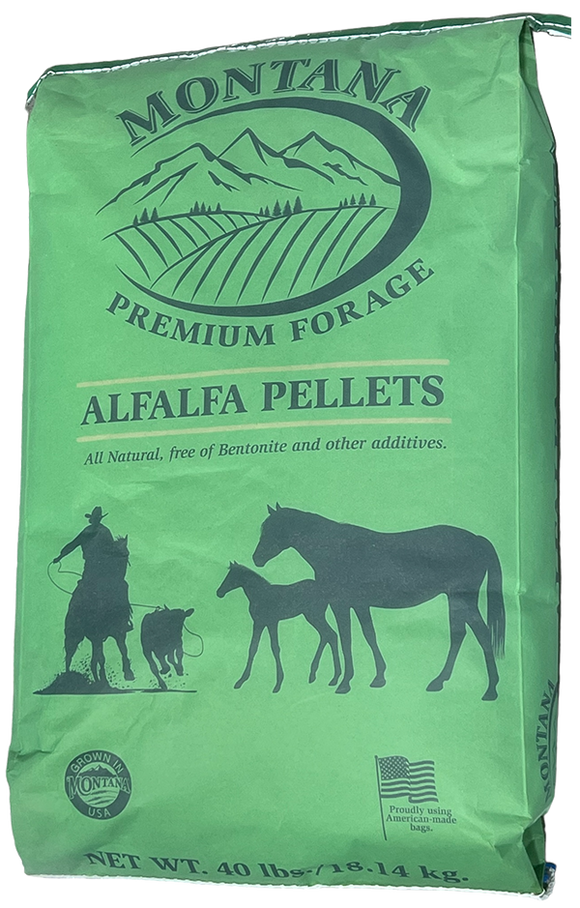 Montana Premium Forage Alfalfa Pellets