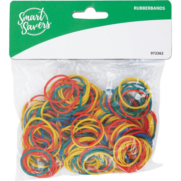 Smart Savers Assorted Color Rubber Bands (330-Pack)