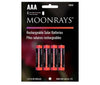 Moonrays 4-Pack Rechargable Ni-MH Batteries AAA