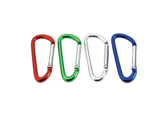 Home Plus Aluminum Assorted D Carabiner
